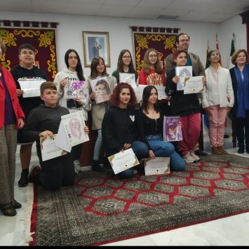 El alumnado del IES Vega del Guadalete participa en proyecto mural contra la violencia hacia las mujeres